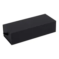 Offre Spéciale couleur unie simple carton pliant recyclage épaississement tiroir emballage stockage boîte de papier pour cosmétiques bijoux cadeau