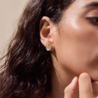Collier avec pendentif cœur en zircon plaqué or 18 carats en acier inoxydable, vente en gros d'usine, pour femmes