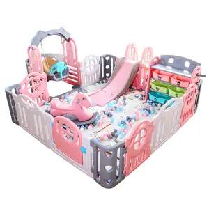 Trong Nhà Sân Chơi Trẻ Em Chơi Hàng Rào Đầy Màu Sắc Bé Playpen An Toàn Cho Bán