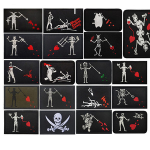 Wholesale Hot Selling Canvas Custom Design Size Jolly Roger Pirate <strong>Flags</strong> - Product Image 2