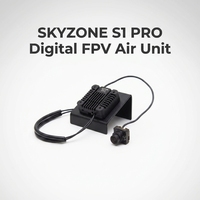 SKYZONE S1 PRO Unité Aérienne FPV Numérique 5.8G Émetteur Vidéo HD Double Antenne 15KM Protection Contre la Surchauffe Émetteur de Drone RC