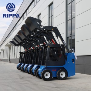Nieuwe <span class=keywords><strong>Mini</strong></span> Skidsteer Hydraulische Voorlader EPA Motor Wielladers Multifunctionele <span class=keywords><strong>Mini</strong></span> Skidsteerlader Met Aanbouwdelen - Product Image 6