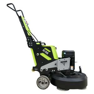 自動コンクリート床研削機 プラネタリータイプ エンジン/モーター付き 380V 乾湿両用 業務用/工業用床研磨機 - Product Image 5