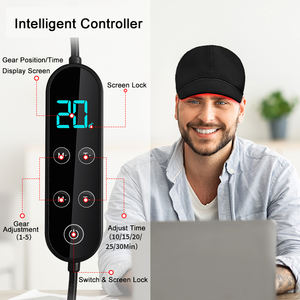 Casque de luminothérapie LED rouge professionnel OEM ODM pour usage domestique, équipement de gym, soulagement de la douleur SZCAVLON, portable - Product Image 4