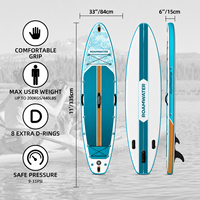 Plateforme flottante portable en gros pour SUP avec conception à âme rigide pour les lacs, les baies et les eaux côtières