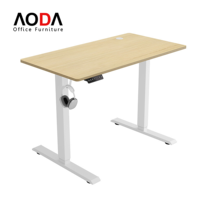 Bureau debout électrique pour projet de bureau, mobilier de bureau à domicile, table réglable en hauteur, bureau pour espace de travail, bureau d'ordinateur