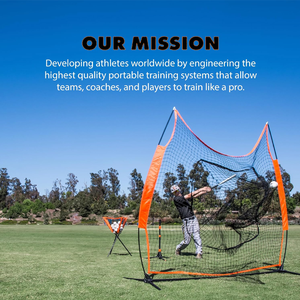 ตาข่ายใช้ตีเบสบอลแบบพกพาน้ำหนักเบาตาข่ายฝึกลูกเบสบอลแบบพกพา - Product Image 4