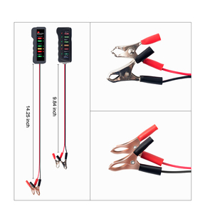 เครื่องทดสอบแบตเตอรี่รถยนต์ Kingbolen รุ่น BM310 12V LED ดิจิตอล สำหรับระบบยานยนต์ - Product Image 5