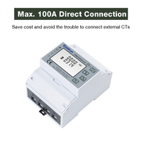 Eastron SDM630Modbus V2 MID Certificado Clase B RS485 Modbus 3P4W/3P3W/1P2W Medidor de energía de riel Din para estación de carga EV