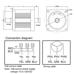 Công suất cao 750W/1kw/3kw <span class=keywords><strong>inrunner</strong></span> BLDC vuông động cơ 110mm/130mm Kích thước khung hình không chổi than <span class=keywords><strong>DC</strong></span> cảm biến mã hóa tùy chọn nam châm vĩnh cửu - Product Image 5