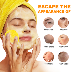 Lingettes Démaquillantes et Nettoyantes Visage YECUCE, Disques Nettoyants Exfoliants à l'Acide Kojique et au Curcuma - Product Image 4