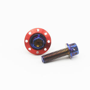 Sekrup sepeda motor <span class=keywords><strong>Titanium</strong></span> segi enam kelas 8 metrik/inci M6 M8 M10 pabrik Nock - Product Image 5