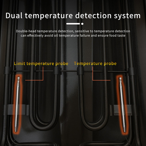 Justa Commercial Gas Electric Double-cylinder <strong>Fryer</strong>, Vertical Gas <strong>Deep</strong> <strong>Fryer</strong>, Electric <strong>Fryer</strong>, French Fries And Cabinet - Product Image 4