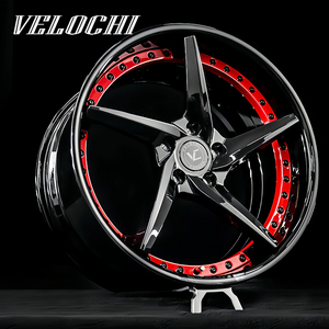 ล้อฟอร์จ 2 ชิ้น VLC Custom Lightweight 5x112 5x114.3 5x120 สีดำเงา ขนาด 18-24 นิ้ว - Product Image 1