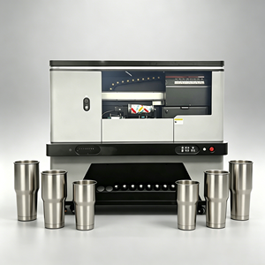 bibo High Speed Mass Production UV Cylinder Printer 5 G6 Heads Industrial Digital Rotary <b>Print</b> <b>Machine</b> for Glass Ceramic Bottle - Product Image 4