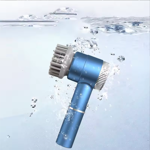 Cepillo de limpieza eléctrico IPX7 con 5 cabezales, cepillo de fregado giratorio para limpieza de cocina, cepillo eléctrico, limpiador de platos inalámbrico para el hogar - Product Image 6