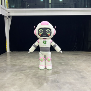 Costume <span class=keywords><strong>de</strong></span> mascotte gonflable robot <span class=keywords><strong>de</strong></span> 1,9 m, modélisation 3D, costume gonflable personnalisé pour adultes, costume <span class=keywords><strong>de</strong></span> mascotte en tissu Oxford durable - Product Image 1