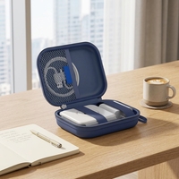 Étui rigide personnalisé avec logo pour appareils électroniques portables et accessoires, sac de rangement à fermeture éclair en EVA, fabricant