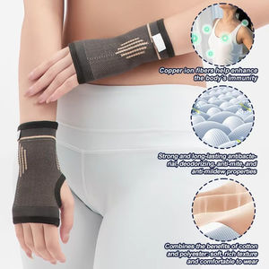 Penjepit pergelangan tangan Ion tembaga 2025: untuk radang sendi & pereda CVS/pembungkus pergelangan tangan Gym untuk binaraga - Product Image 4
