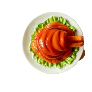 Yijia จำลองอาหารสไตล์ฮ่องกงรวมถึงหม้อปู, บะหมี่ดินเหนียว, ไข่ทอด, หมูตุ๋น, แม่เหล็กเรซิน, วันศุกร์ - Product Image 3