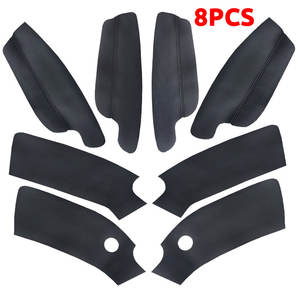 Cache de panneau de porte d'usine, cache de panneau d'accoudoir de porte intérieure de voiture, autocollant de garniture pour Volkswagen VW <span class=keywords><strong>Golf</strong></span> <span class=keywords><strong>6</strong></span> 2010 <span class=keywords><strong>2011</strong></span> 2012 2013 - Product Image 2