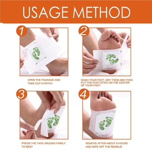 Tambalan kaki Wormwood untuk menghilangkan kelembaban berkeringat menghilangkan kelelahan untuk lebih tidur Detox kaki Patch - Product Image 4