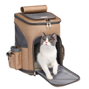 Usine BSCI, prix raisonnable, qualité supérieure, bagage de transport pour animaux de compagnie, chariot de transport pour chat et chiot en Oxford - Product Image 1