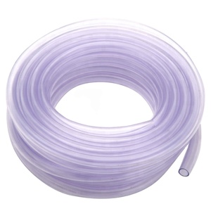 <span class=keywords><strong>Tuyau</strong></span> en PVC blanc transparent à l'aspect propre avec texture douce pour l'utilisation domestique de l'eau - Product Image 1