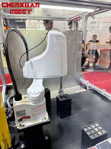 Ligne d'assemblage automatique compacte haute précision 4 axes 450mm portée Robot Scara <span class=keywords><strong>articulé</strong></span> - Product Image 4