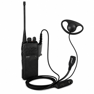 D-<b>Ring</b> Ear Hook Earpiece PTT GP338 GP328 GP340 HT1250 Security Walkie Talkie Headset Two Way Radio Professional Earphone Kit - Product Image 5