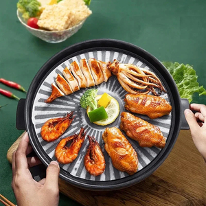 500 cái của giấy nướng vòng Silicone dầu Giấy nướng nấu ăn không khí Chảo lò nướng không dính lót chịu nhiệt độ cao - Product Image 6