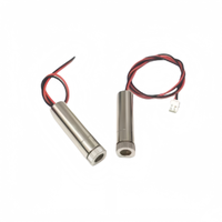 Module laser rouge 250mW 650nm à point rouge, mise au point réglable pour gravure DIY et positionnement CNC