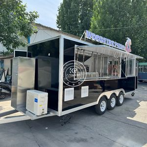 Remorque de bar mobile 2025, salon de coiffure, camion multifonctionnel, remorque de scène mobile, camion de concession mobile avec certification CE - Product Image 3