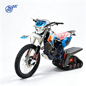 Motocicleta de Nieve de Dos Ruedas con Orugas, Estilo Trineo - Product Image 1