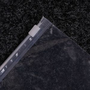 Bolsa de polietileno PE con cierre de cremallera personalizable con advertencia de asfixia, logotipo personalizado reutilizable para prendas, ropa interior, zapatos, embalaje - Product Image 5