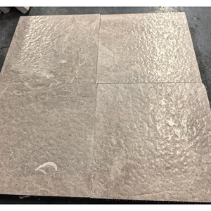 Carreaux de marbre gris César chinois personnalisés, surface en cuir antique, antidérapants, carreaux de sol en marbre poli <span class=keywords><strong>60x60</strong></span> - Product Image 1