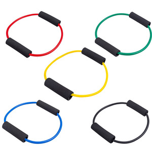 Bande de résistance en forme de O Chanxi 11,5*85 cm, équipement d'exercice de fitness à haute élasticité pour le remodelage corporel et l'entraînement musculaire - Product Image 1
