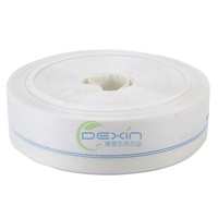 Tuyau d'incendie en PVC blanc DEXIN pour l'irrigation agricole et domestique, personnalisable, pression de service de 6 bars, utilisation avec pompe à eau