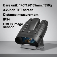 Télescope extérieur IP54 pour la vision nocturne et la mesure de distance, avec champ de vision large, pour l'imagerie thermique, l'observation de la faune et la chasse