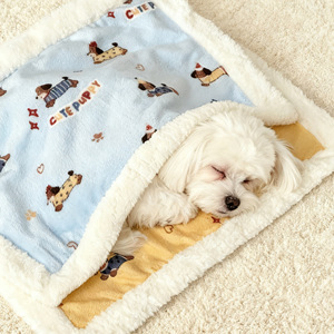 Mantas Gruesas para Mascotas, Perros y Gatos, Otoño Invierno, Forro Polar Berber, Manta para Cachorros y Gatitos, Linda Manta para Cama, Alfombra Cálida para Mascotas - Product Image 1