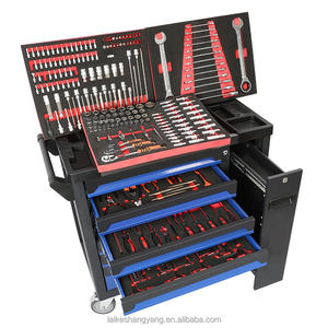 กล่องเครื่องมืออเนกประสงค์7ลิ้นชักกล่องเครื่องมือรถเข็นตู้ลูกกลิ้งพร้อมเครื่องมือ - Product Image 3