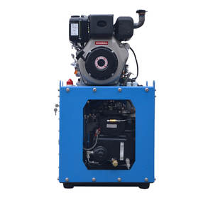 Bonne qualité Chine 8 Bar 10 Bar 12 Bar Industriel Petit compresseur d'air <span class=keywords><strong>diesel</strong></span> essence essence portable - Product Image 2