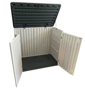 27 Cu.ft Outdoor Storage Shed Multi-Function Weather Resistance for yard tools