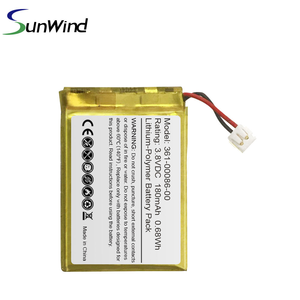 Batterie de remplacement rechargeable pour montre connectée <span class=keywords><strong>Garmin</strong></span> Forerunner 225 235 630, 735XT 361-00086-00 <span class=keywords><strong>GPS</strong></span> 3.8V 180mah, vente chaude - Product Image 1