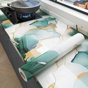 Autocollant de cuisine résistant aux hautes températures : film épais en marbre imperméable pour comptoirs en quartz et cuisinières - Product Image 5