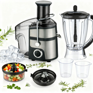 Mixeur-Blender Portable 11-en-1 en Acier Inoxydable, Hachoir Multifonction pour Aliments Bébé et Cuisine, Hachoir à Viande Polyvalent - Product Image 3