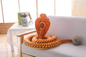 Jouet en peluche animal serpent Cobra en peluche The <span class=keywords><strong>Queen</strong></span> Cobra Animal en peluche - Product Image 4