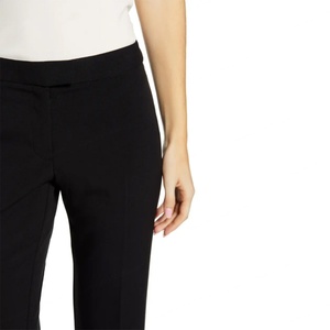 Wholesale Female Work Wear Official Black Zip Fly Formal <b>Suit</b> Trousers <b>Women</b> Wide Leg Pants - Product Image 5