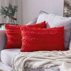 Decorativo Boho fundas de almohada de lino de algodón a rayas Jacquard patrón cojín para sofá cama habitación <span class=keywords><strong>dormitorio</strong></span> - Product Image 5