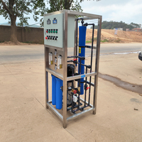 Machines de traitement de l'eau de haute qualité, taux de dessalement de 98% pour une purification efficace de l'eau, filtres de traitement de l'eau